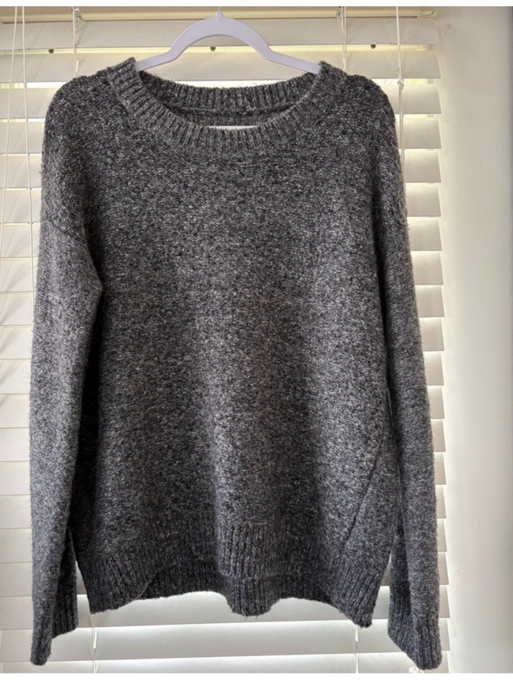 VINCE wool and cashmere grey jumper